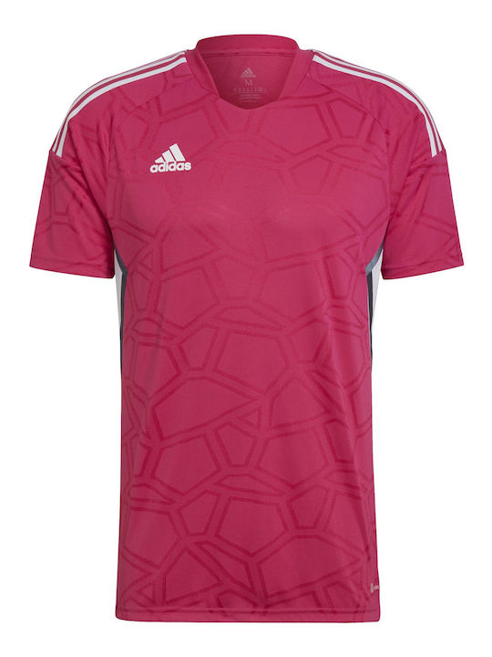 Adidas Condivo 22 Men's Athletic T-shirt Short Sleeve Burgundy