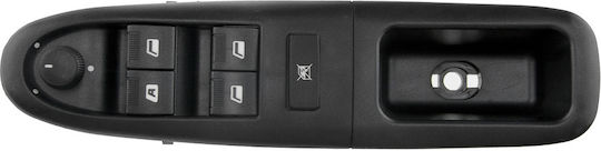 NTY Car Window Switch for Peugeot 406 25pin Black