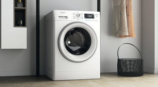 Whirlpool Πλυντήριο Ρούχων 9kg με Τεχνολογία Ατμού 1200 Στροφών 6th Sense FFB 9258 SV PL