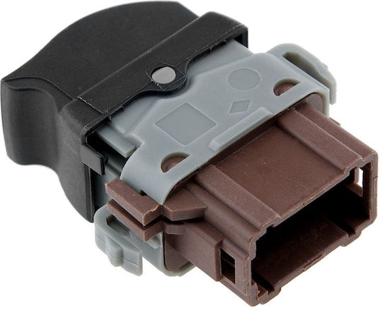 NTY Car Window Switch for Nissan Primastar Opel Vivaro Renault Trafic 2001 6pin Black