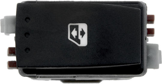 NTY Car Window Switch for Nissan Primastar Opel Vivaro Renault Trafic 2001 6pin Black