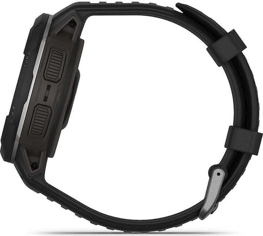 Garmin Instinct Crossover 45mm Waterproof Smartwatch with Heart Rate Monitor (Black)