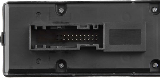 NTY Διακόπτης Παραθύρων Αυτοκινήτου για Opel Tigra B 22pin Μαύρο
