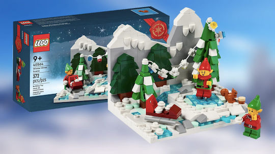 LEGO -Elfen Winter Elves Scene für 9+ Jahre