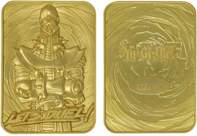 FaNaTtik Yu-Gi-Oh: Jinzo Gold Plated Metal Card Ρεπλίκα