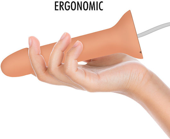 Mythology Flipper Original Ρεαλιστικός Δονητής Squirting 17cm Flesh