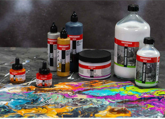 Royal Talens Amsterdam Pouring Medium 014 Διαλυτικό Ζωγραφικής 250ml 1τμχ
