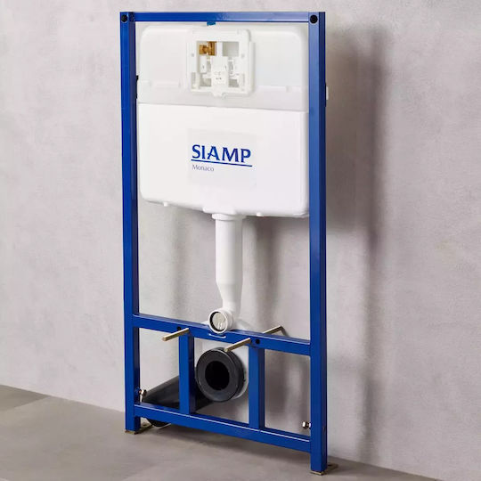 Tema Built-in Plastic Rectangular Low Pressure Toilet Flush