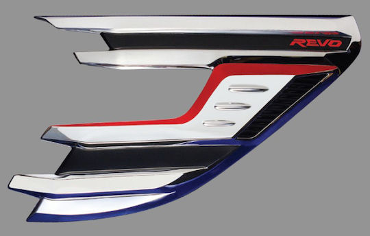 Headlights Eyebrows for Toyota Hilux Decorative Side Light Eyebrow for Toyota Hilux Revo 15