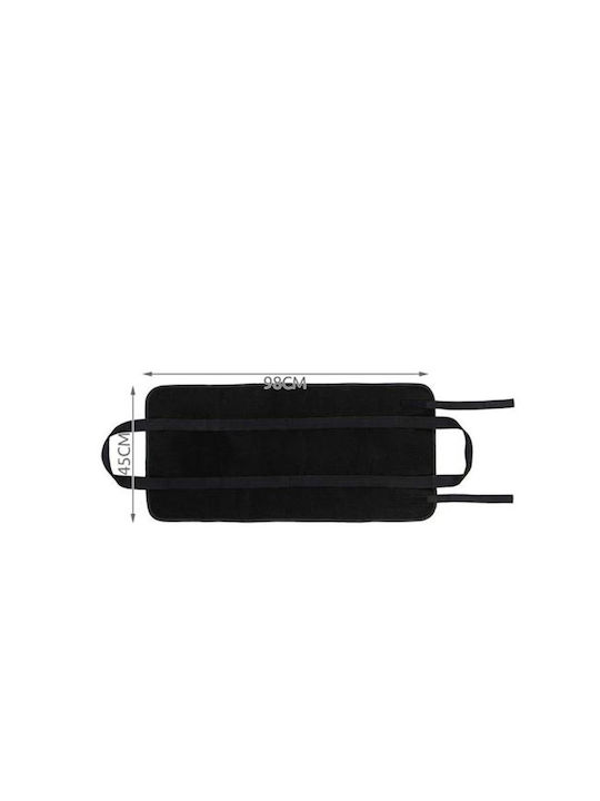 C03G0070391 Fabric Wood Carrying Bag 98x45x45cm Black