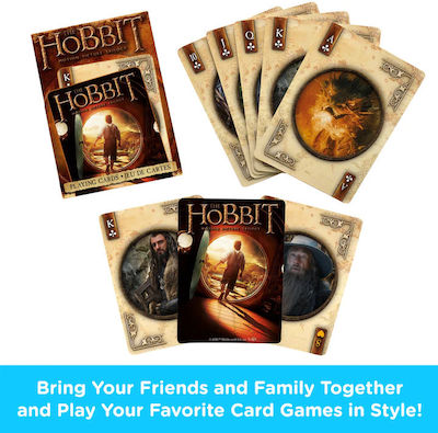 Aquarius The Hobbit Plasticized Collectable Card Deck