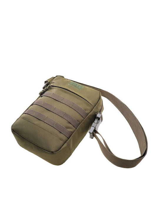 Larus Geantă pentru bărbați De umăr / tip crossbody Verde