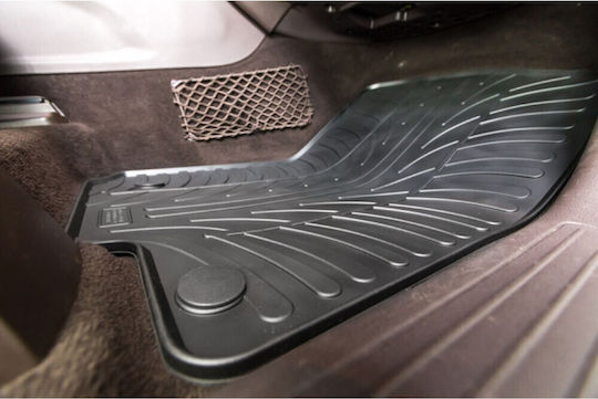 Gledring Set Front and Back Car Mats 4 Pieces for Opel Antara 2006-2015 Black