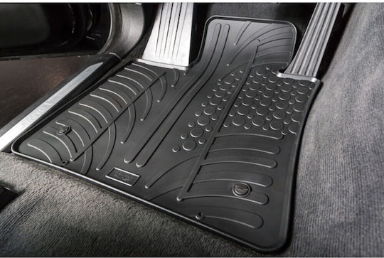 Gledring Set Front and Back Car Mats 4 Pieces for Opel Antara 2006-2015 Black