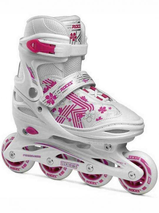 Roces Compy Kids Adjustable Inline Rollers White