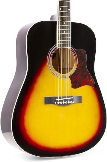 MAX Acustică Chitară Max Solojam Western Sunburst