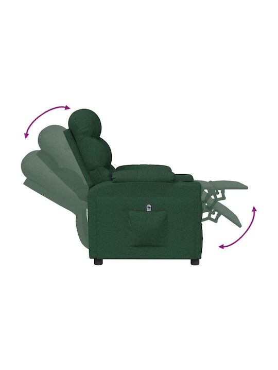 cu Puf Verde 75.5x92x105cm