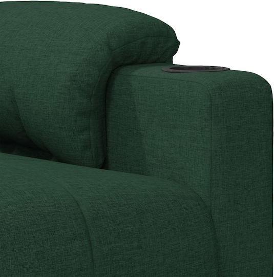 cu Puf Verde 75.5x92x105cm