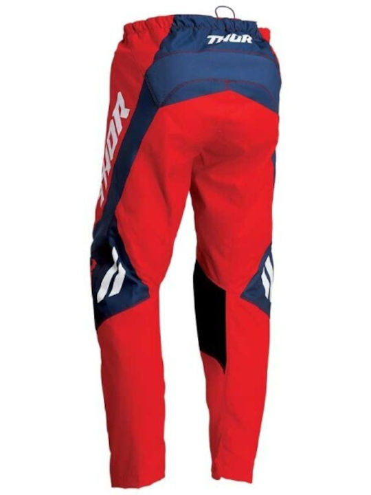 Thor MX Youth Sector Chev Summer Motocross Pants Red/Navy 2903-2040