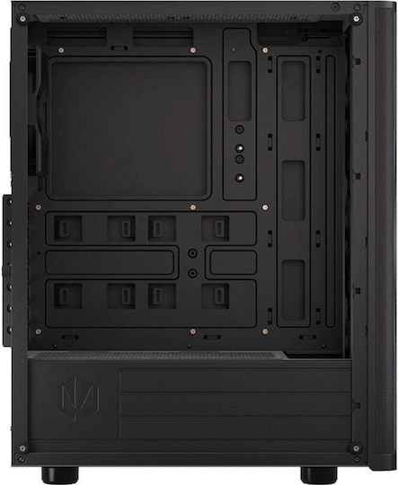 Endorfy Ventum 200 Air Gaming Midi Tower Computer Case with Side Window Black