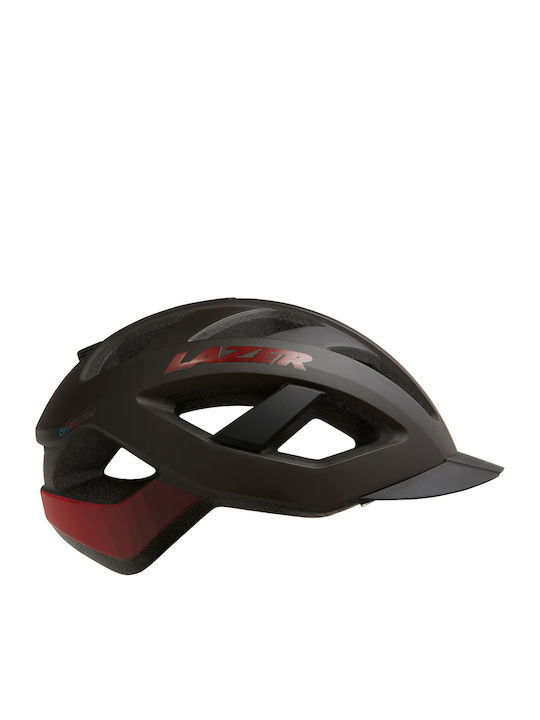 Lazer Cameleon Bicycle Helmet Mountain with MIPS Protection Matte Black/Red