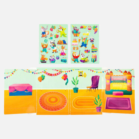 Tiger Tribe Магнитна Играчка За Строене Парти За Деца 3+ Години