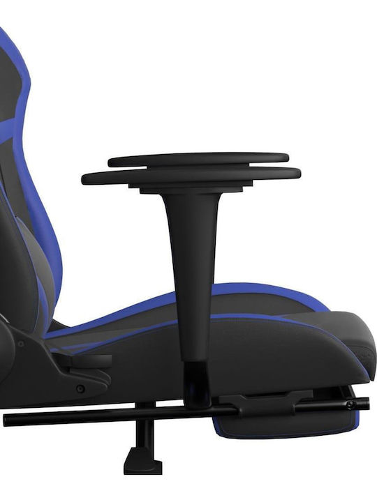 vidaXL 345434 Gaming Stuhl mit Fußstütze Black / Blue