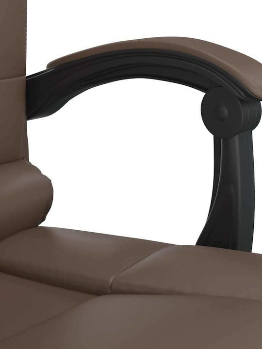 vidaXL vidaXL Bürostuhl mit Massagebraun