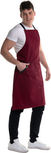 Adiavroxo (Work Aprons & Sleeves) Apron Full Body Barutti Burgundy