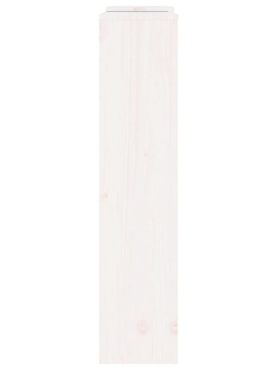 vidaXL Heizkörperabdeckung aus Massives Holz Weiß 210x21x85cm
