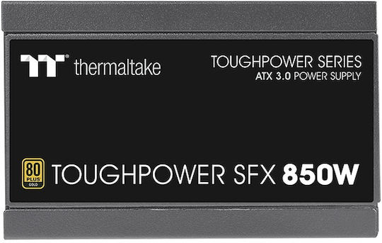 Thermaltake Toughpower SFX 850W Μαύρο Τροφοδοτικό Υπολογιστή Full Modular 80 Plus Gold