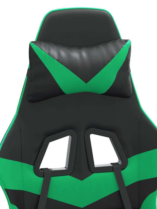 vidaXL 3143845 Gaming Stuhl Black/Green