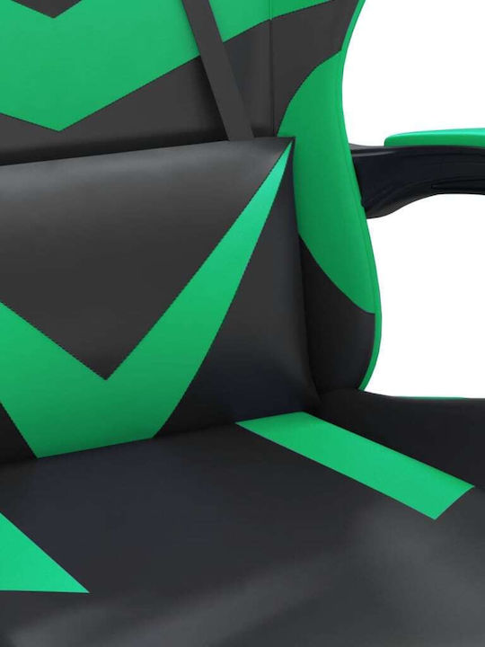 vidaXL 3143845 Gaming Stuhl Black/Green