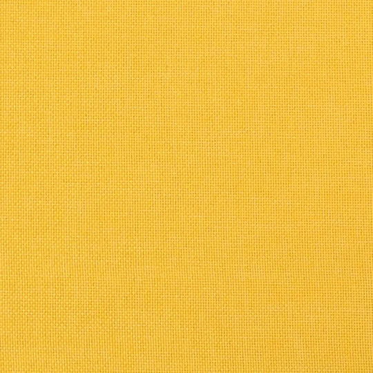 Stoff Fußhocker Hellgelb Offen 60x50x41cm