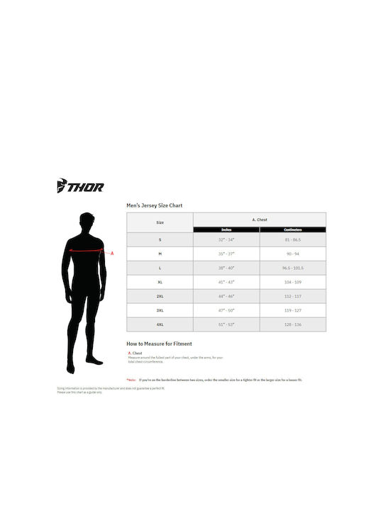 Thor MX Sector Minimal Ανδρική Μπλούζα Motocross Μακρυμάνικη Black