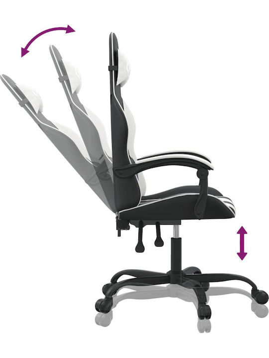 vidaXL 3143895 Gaming Stuhl Black / White