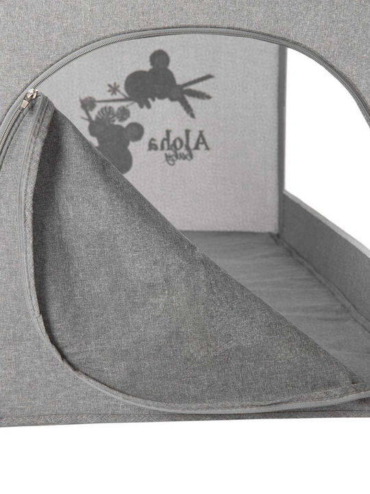 Lorelli Noemi Plus Playpen 2 Levels with Changing Table & Mattress Rose Velvet 127x69cm