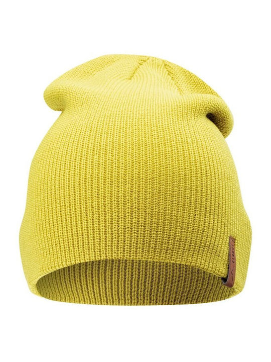 Usian Ribbed Beanie Cap Yellow