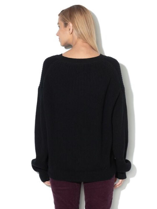 Pepe Jeans Monique Women's Long Sleeve Sweater Black