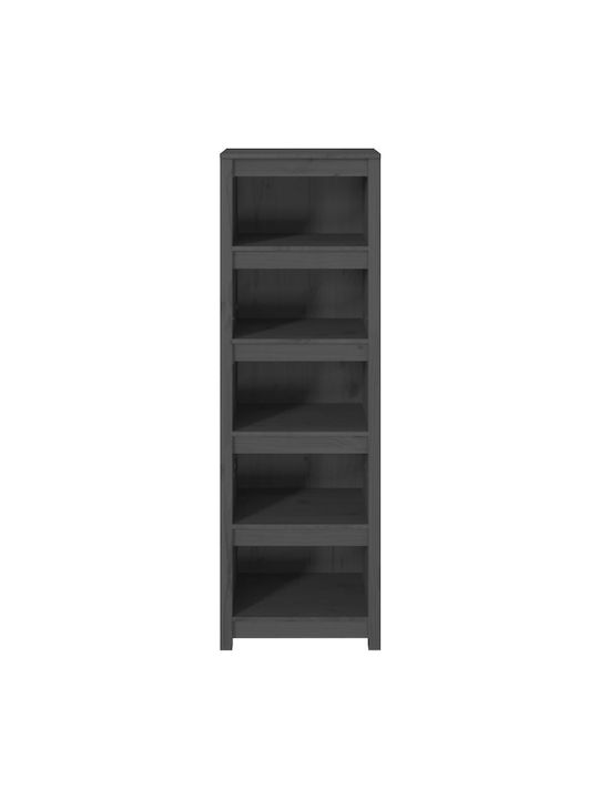 Βιβλιοθήκη Γκρι 50x35x154εκ.