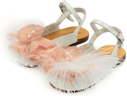 Babywalker Taufschuhe Für Mädchen Aus Leder Ecru
