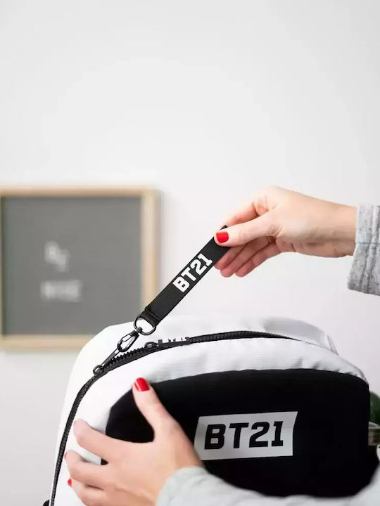 Grupo Erik BT21 Ghiozdan De Școală Primară De Spate Cu Husă Pentru Sticlă De Apă Neagră 15 Litri 35 X 20 X 46 Cm