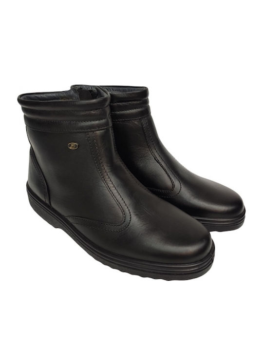 Lässige Herrenstiefel Schwarz