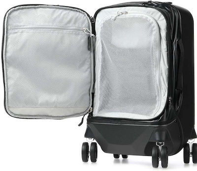 Osprey Transporter Hardside Hybrid Cabin Travel Suitcase Fabric Black with 4 Wheels Height 55cm. 10003947