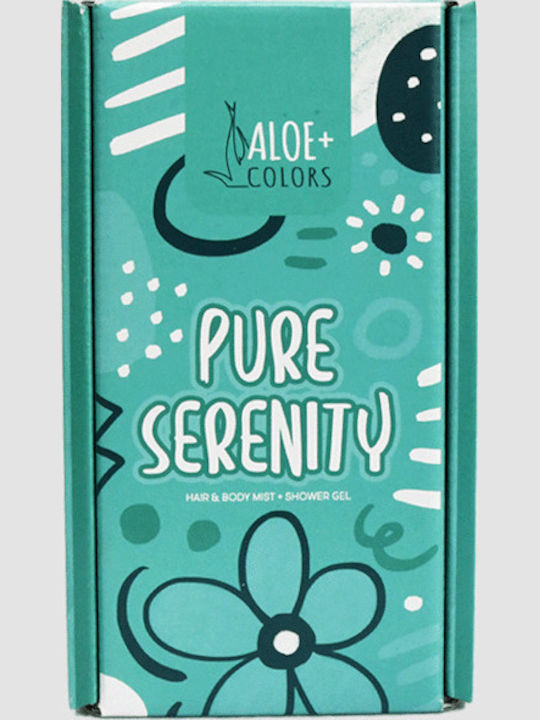 Aloe Colors Pure Serenity Gift Set Skin Care Set for Body Cleaning 2pcs