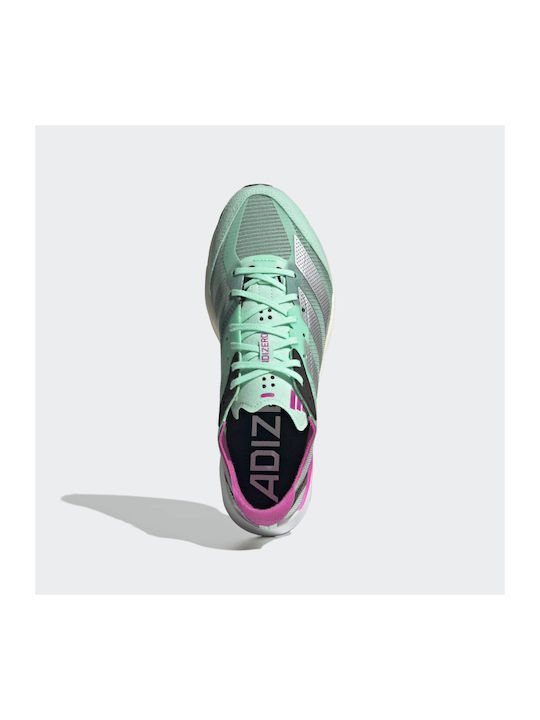 Adizero Adios 7 Damen Sportschuhe Laufen Pulse Mint / Silver Metallic / Core Black
