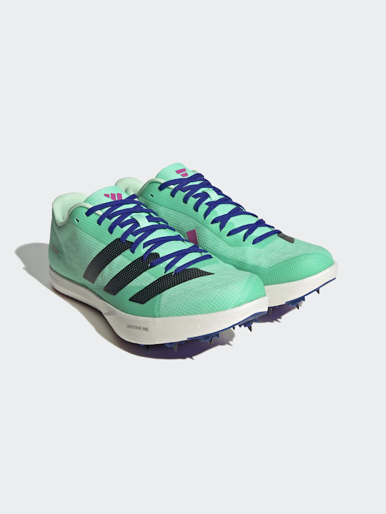 Adidas Adizero Long Jump Αθλητικά Παπούτσια Spikes Pulse Mint / Core Black / Lucid Blue