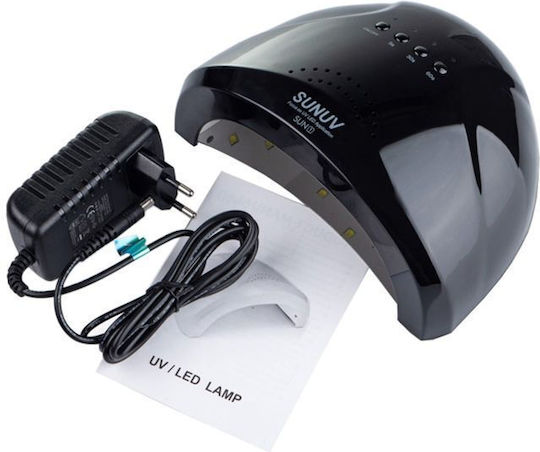 SUN ONE UV Sun1 Φουρνάκι Νυχιών UV / LED Μπαταρίας 48W Μαύρο