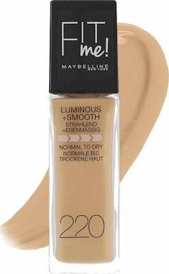 Maybelline Fit Me Luminous + Smooth Liquid Make Up SPF18 220 Natural Beige 30ml