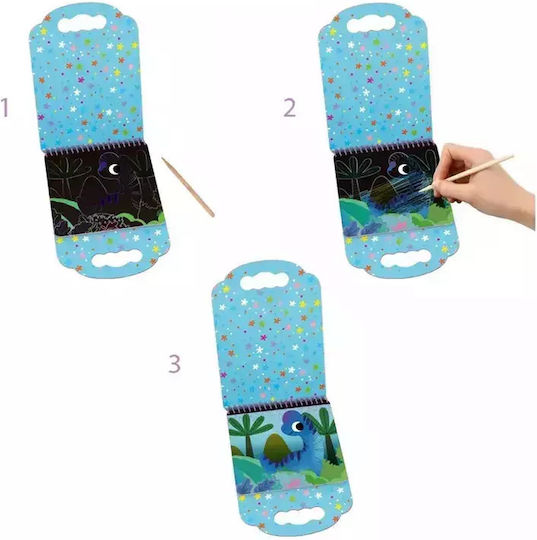 Tooky Toys Боядисване Scratch Dinos